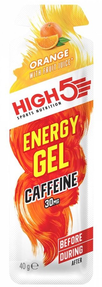 HIGH5 EnergyGel Koffein Appelsin | Sykkel